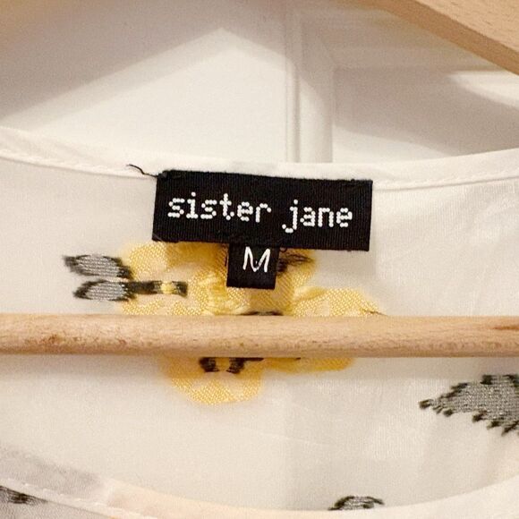 Sister Jane Lady Love Oversized Mini Dress Floral Size M - Picture 10 of 10